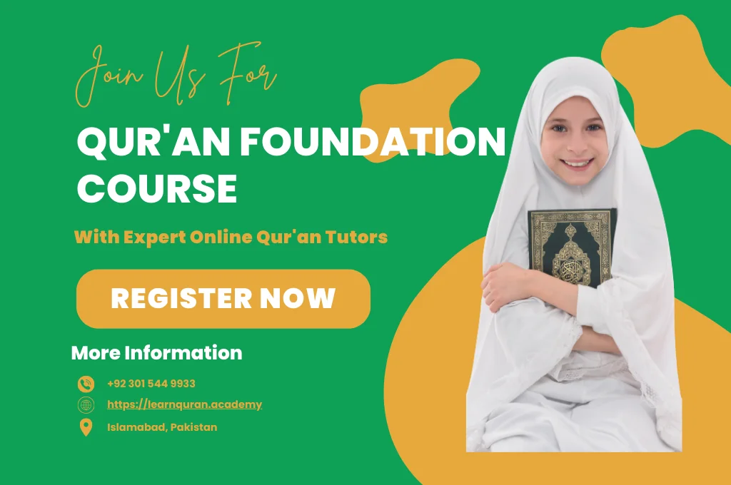 1. Course, Qur'an Foundation, Learn Quran Academy