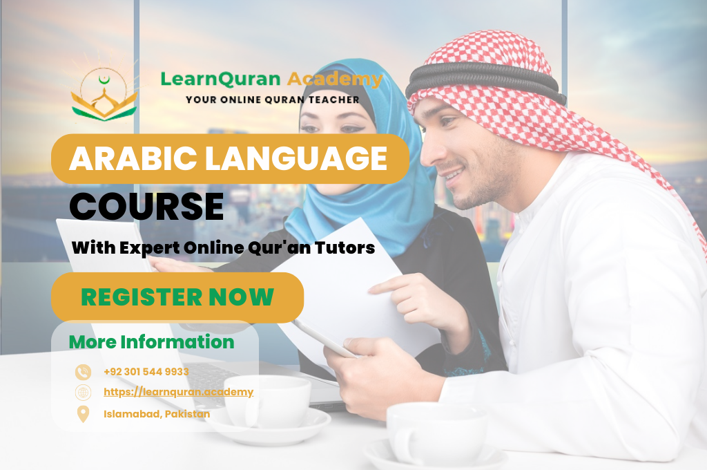 5. Arabic Language Course​, Learn Quran Academy